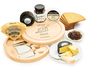Father's Day Personalised Cheese Board Selection Gift Set